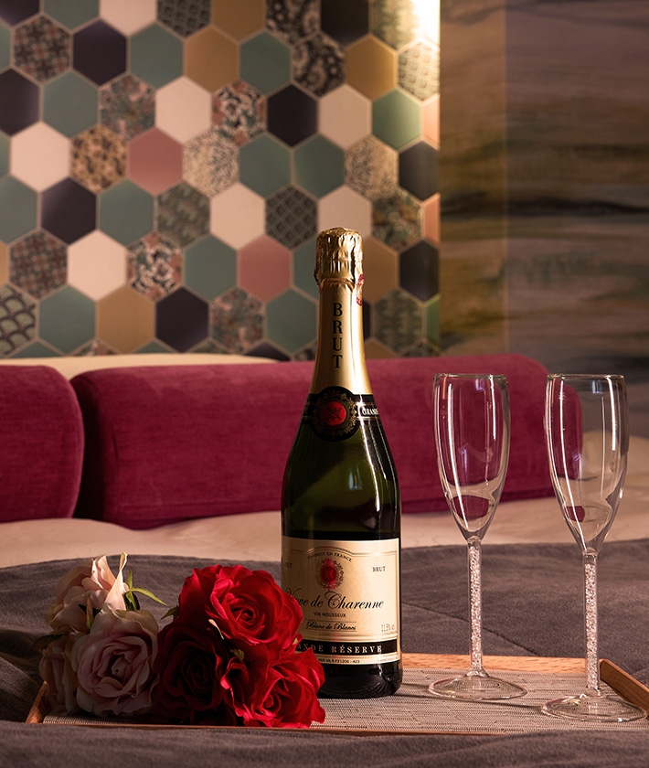 洗練された空間で、安らぎのひとときを。